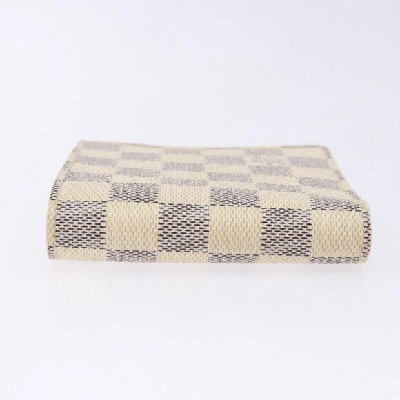 LOUIS VUITTON Damier Azur Porte Feuille Marco Bifold Wallet N60018 Auth 138920V - Picture 7 of 16